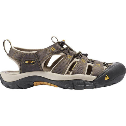 Keen Men's Newport H2-Men's - Footwear - Sandals-Raven/Aluminum-8-Appalachian Outfitters