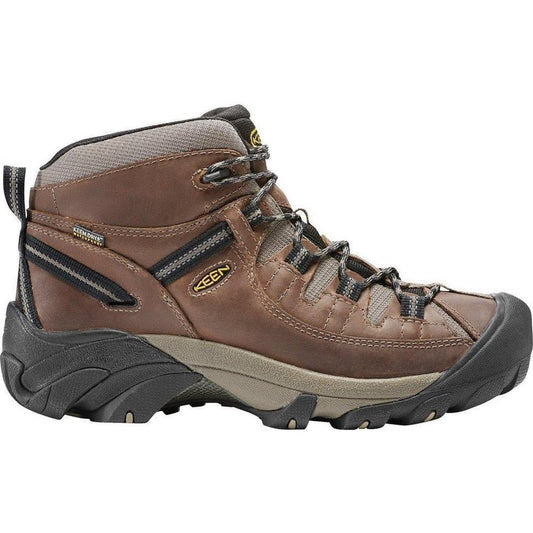 Keen Men's Targhee II Waterproof Mid-Men's - Footwear - Boots-Shitake/Brindle-Regular-8-Appalachian Outfitters
