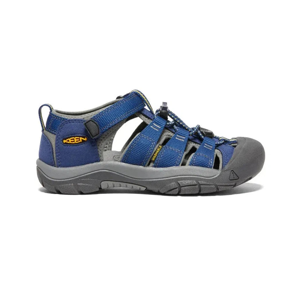 Keen Youth's Newport H2-Kids - Footwear-Blue Depths/Gargoyle-1-Appalachian Outfitters
