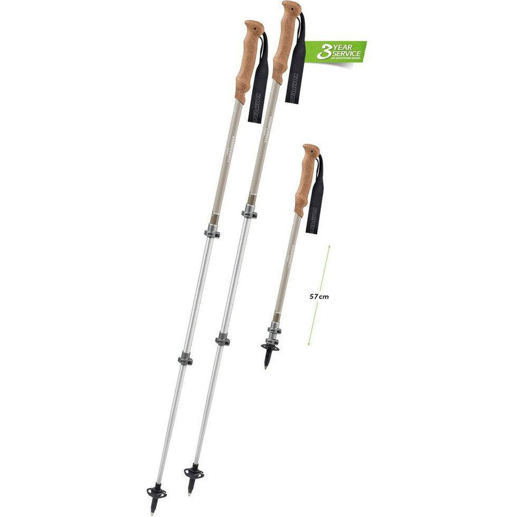 Komperdell Ridgehiker Cork Powerlock Compact-Camping - Trekking Poles - Trekking Poles-Appalachian Outfitters