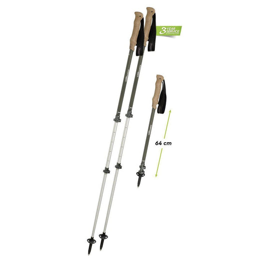 Komperdell Ridgehiker Cork Powerlock-Camping - Trekking Poles - Trekking Poles-Appalachian Outfitters
