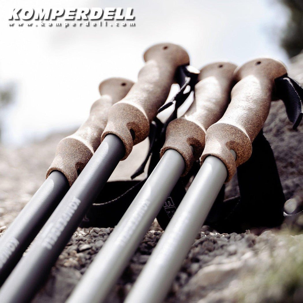 Komperdell Ridgehiker Cork Powerlock-Camping - Trekking Poles - Trekking Poles-Appalachian Outfitters