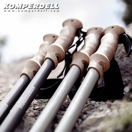 Komperdell Ridgehiker Cork Powerlock-Camping - Trekking Poles - Trekking Poles-Appalachian Outfitters