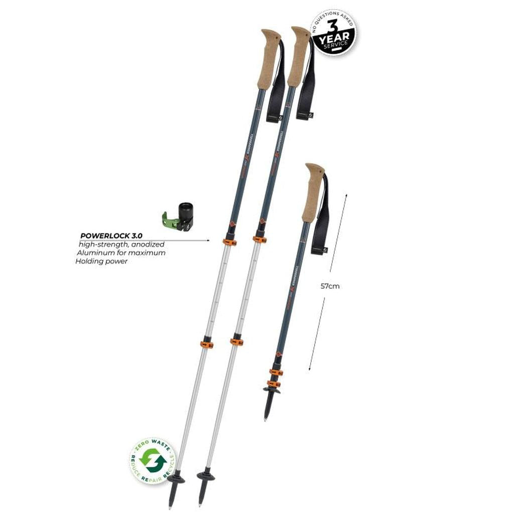 Komperdell Ridgehiker Zero-Camping - Trekking Poles - Trekking Poles-Appalachian Outfitters