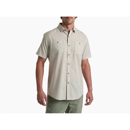Kuhl Men's Karib Stripe-Men's - Clothing - Tops-Feather Grey-M-Appalachian Outfitters