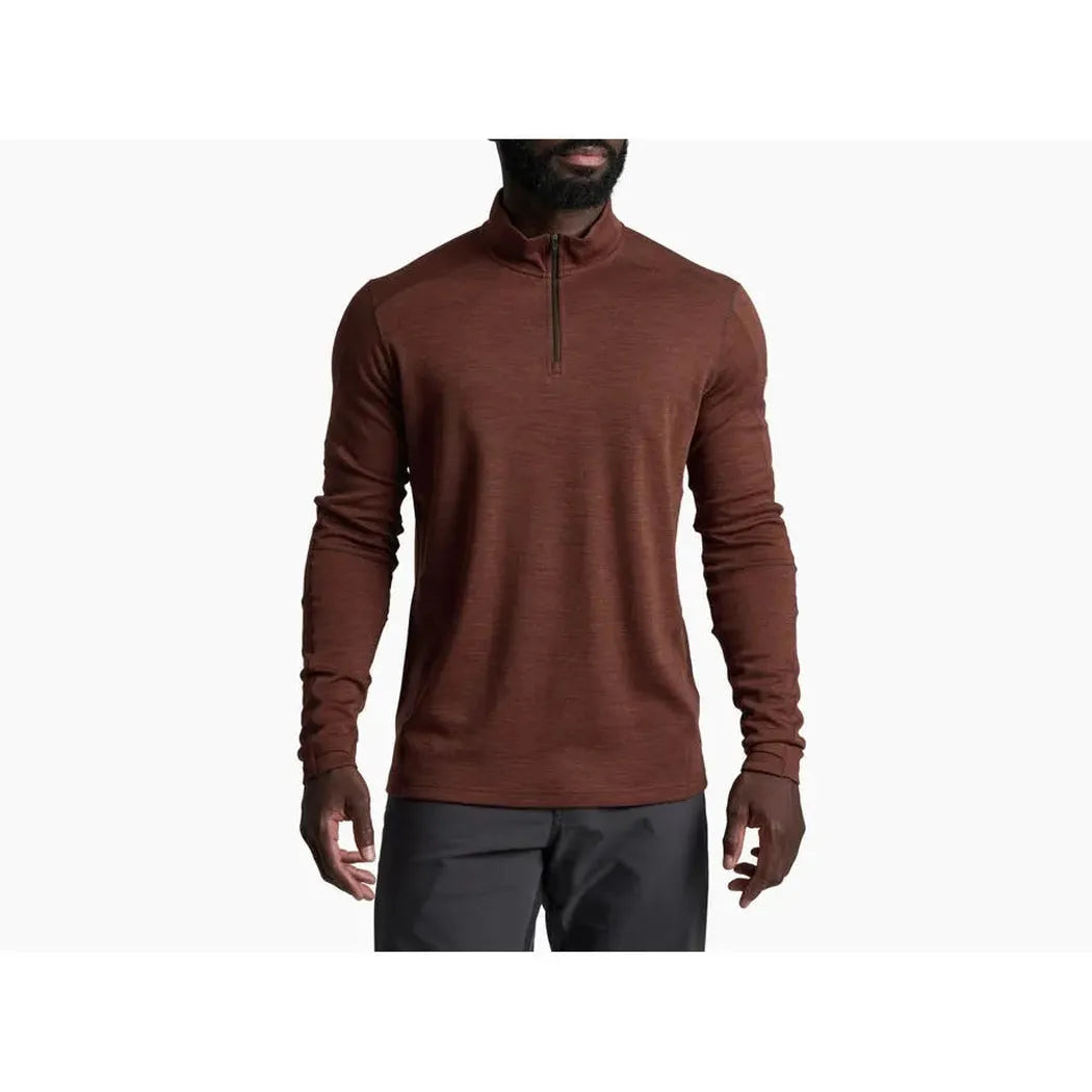 Kuhl Men's Konnando Crew-Men's - Clothing - Tops-Rustic Brick-M-Appalachian Outfitters