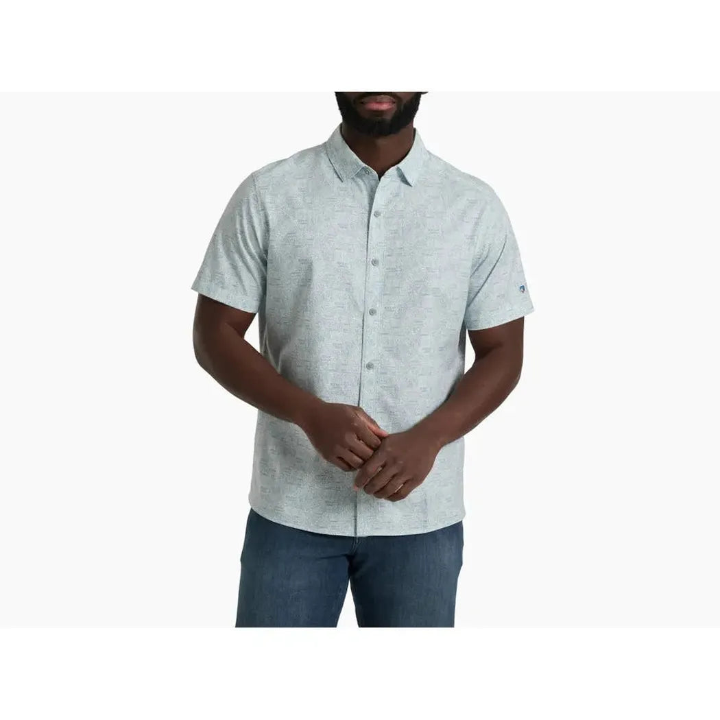 Kuhl Men's KUHL Breeze Short Sleeve-Men's - Clothing - Tops-Glacier-M-Appalachian Outfitters