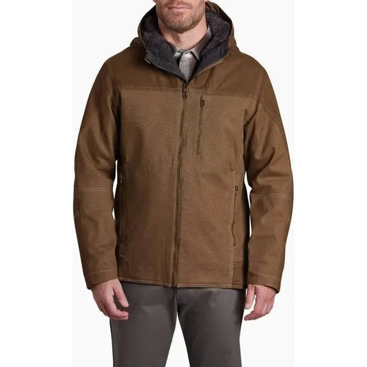 Kuhl Men's Law Fleece Lined Hoody-Men's - Clothing - Jackets & Vests-Dark Khaki-M-Appalachian Outfitters