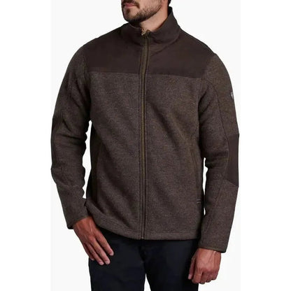 Kuhl Men's Maraudr Full Zip Sweater-Men's - Clothing - Tops-Espresso-L-Appalachian Outfitters