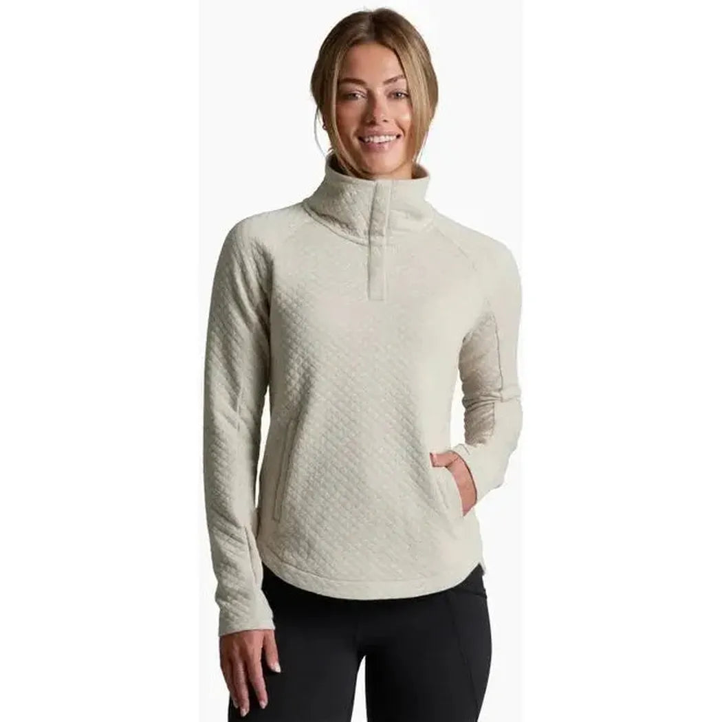 Kuhl Women's Argenta Pullover-Women's - Clothing - Tops-Moon Light-S-Appalachian Outfitters