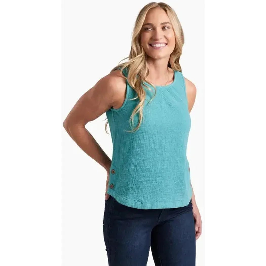 Kuhl Women's Klover Tank-Women's - Clothing - Tops-Aqua-S-Appalachian Outfitters