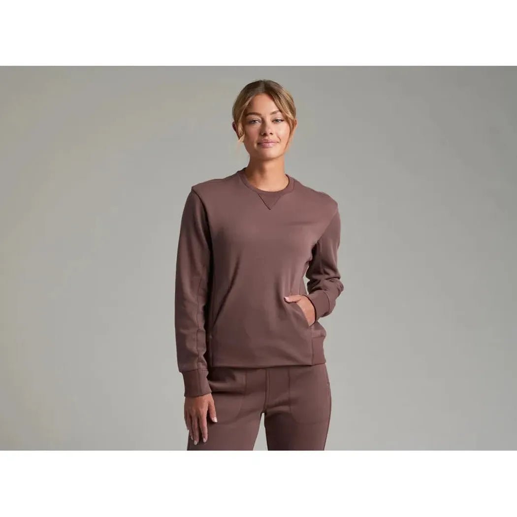 Kuhl Women's Kozy Crew Sweatshirt-Women's - Clothing - Tops-Coffee-S-Appalachian Outfitters