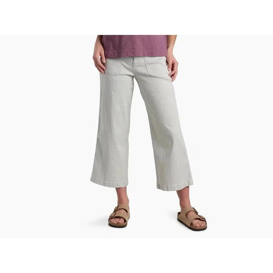 Kuhl Women's Seaboard Crop Wide Leg-Women's - Clothing - Bottoms-Birch-2-24.5”-Appalachian Outfitters