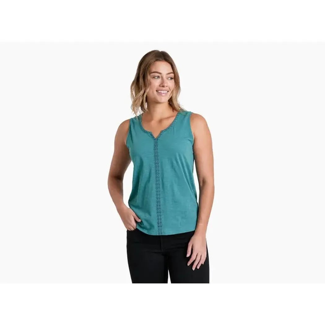 Kuhl Women's Shay Tank-Women's - Clothing - Tops-Aqua-S-Appalachian Outfitters