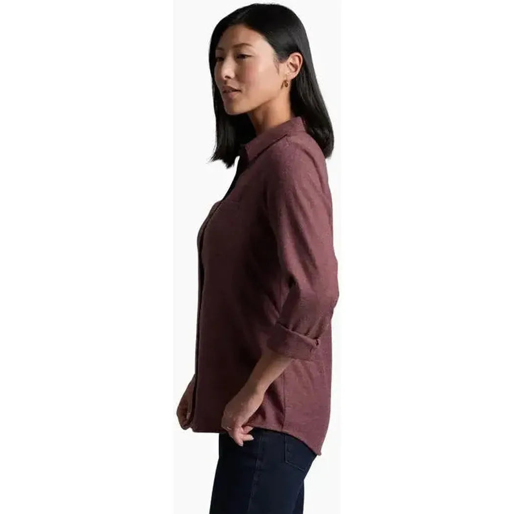 Kuhl Women's Whisper Flannel-Women's - Clothing - Tops-Appalachian Outfitters