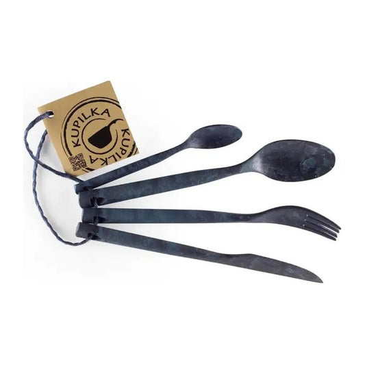 Kupilka Cutlery Set-Camping - Cooking - Dishware-Blue-Appalachian Outfitters