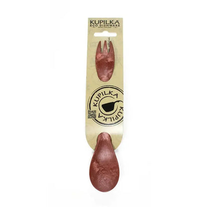 Kupilka Spork 205 Utensil-Camping - Cooking - Dishware-Red-Appalachian Outfitters