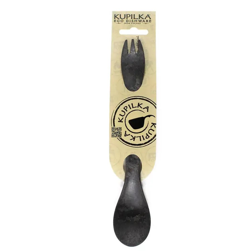 Kupilka Spork 225 Long Utensil-Camping - Cooking - Dishware-Black-Appalachian Outfitters