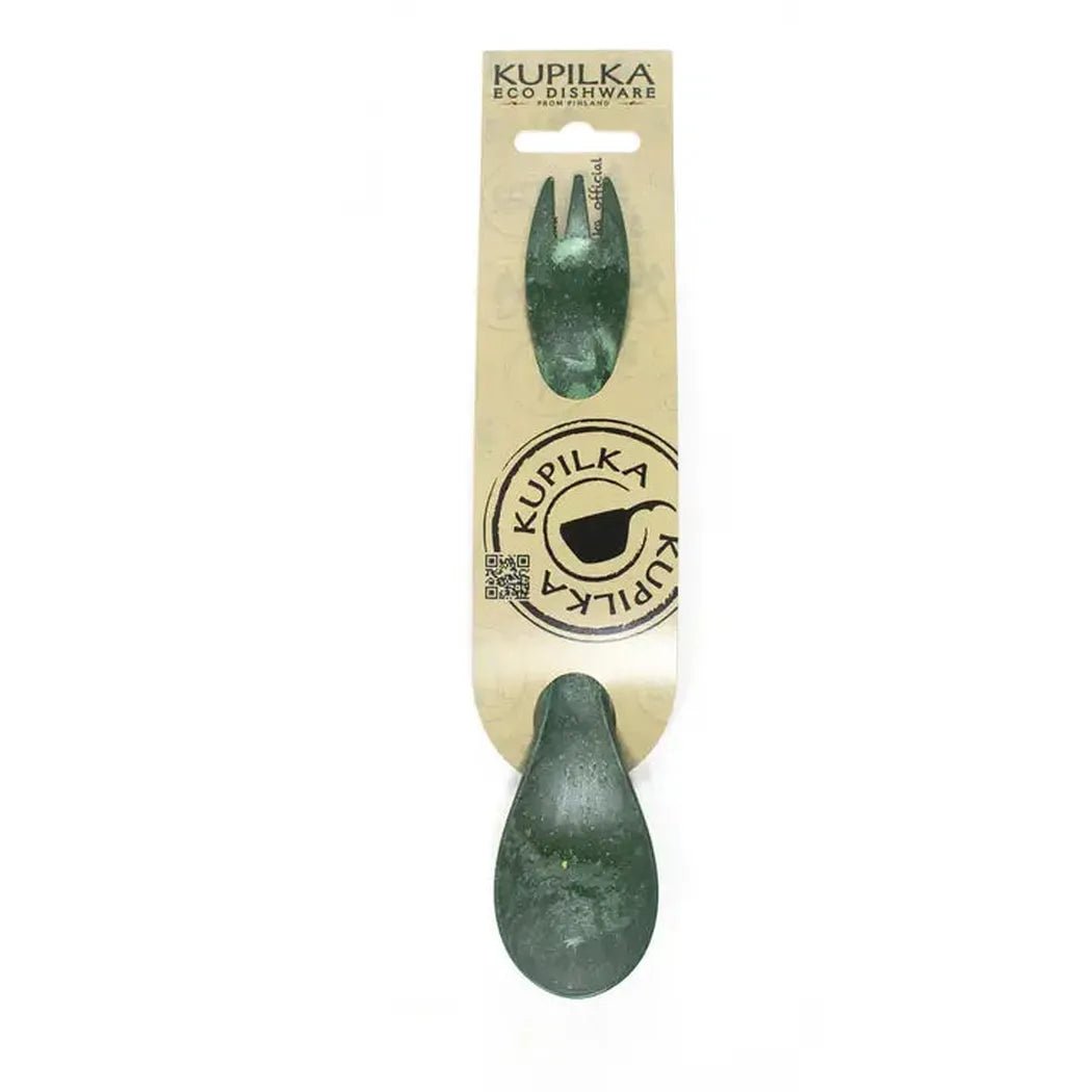 Kupilka Spork 225 Long Utensil-Camping - Cooking - Dishware-Green-Appalachian Outfitters