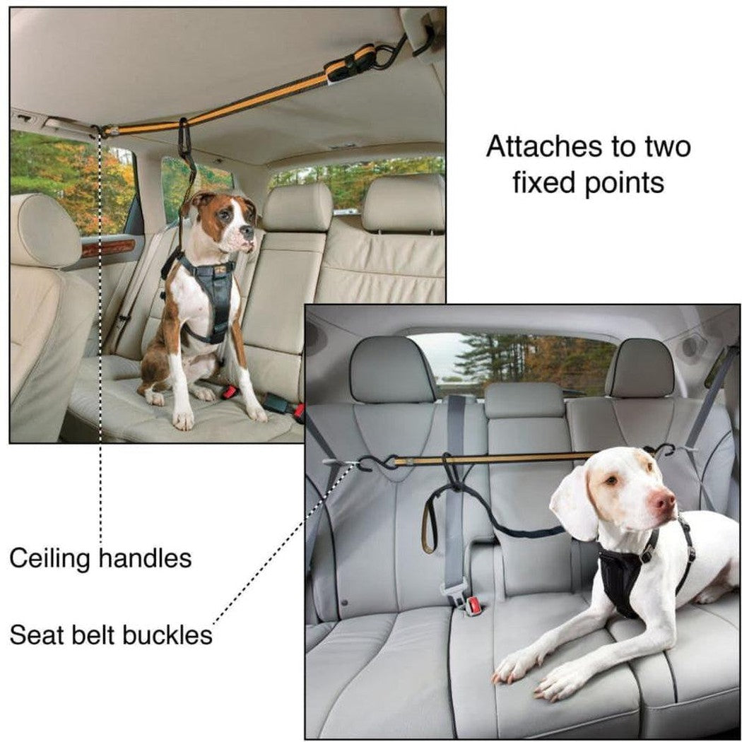 Kurgo Auto Zip Line with Leash/tether-Pets - Travel - Car Accessories-Appalachian Outfitters