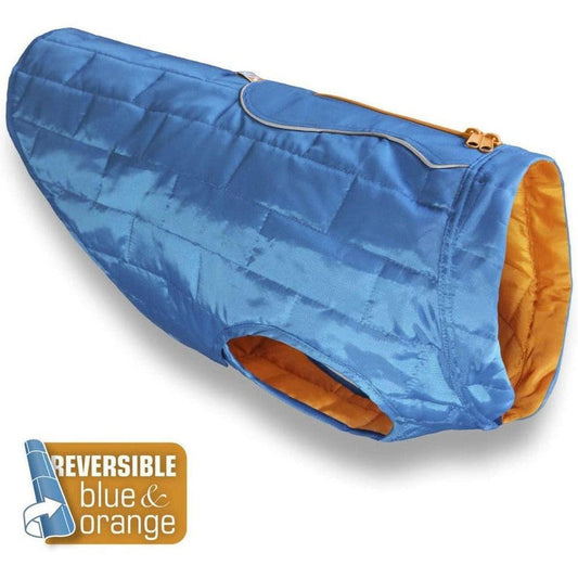 Kurgo Loft Jacket-Pets - Apparel-Coastal Blue/Orange-XS-Appalachian Outfitters
