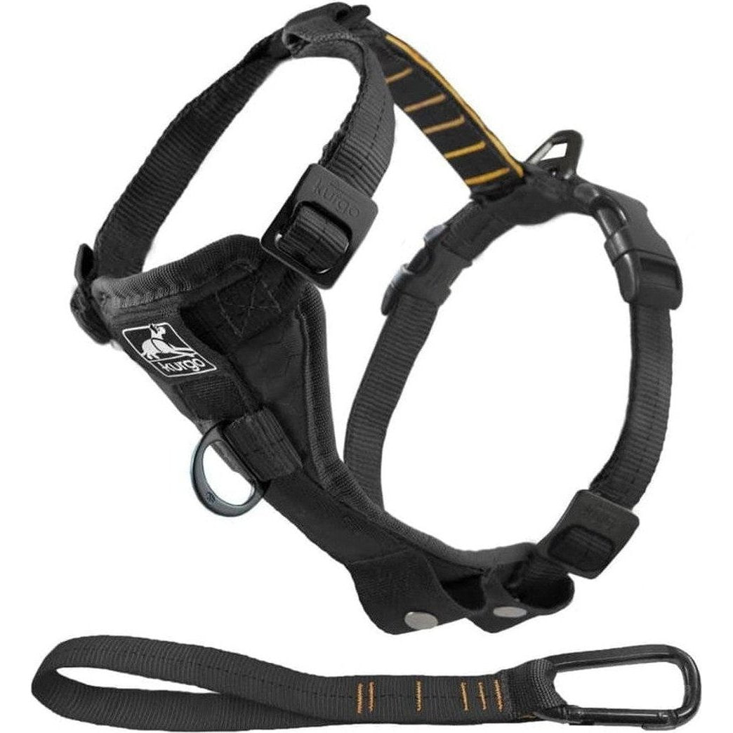 Kurgo Tfs Harness-enhanced Strength-Pets - Travel - Car Accessories-Black-XS-Appalachian Outfitters