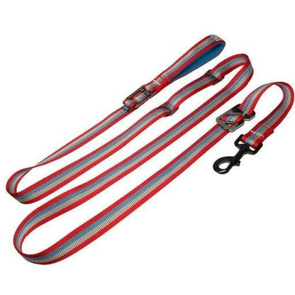 Kurgo Walk About No Pull Leash-Pets - Leashes-Charcoal/Chilli-Appalachian Outfitters