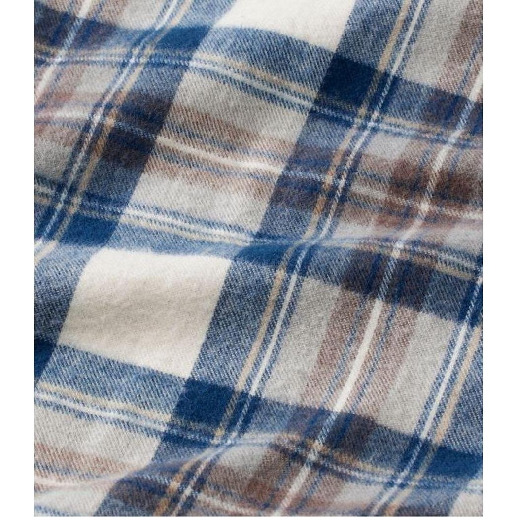 L.L.Bean Men's Long Sleeve Scotch Plaid Flannel Shirt-Men's - Clothing - Tops-Appalachian Outfitters