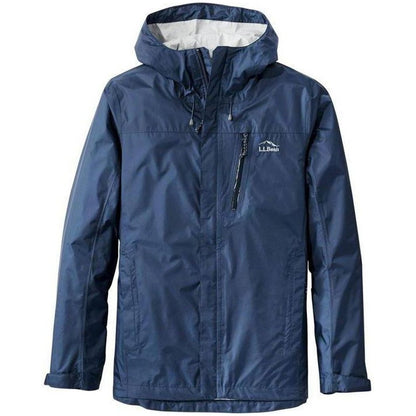 L.L.Bean Men's Trail Model Rain Jacket-Men's - Clothing - Jackets & Vests-Nautical Navy-M-Appalachian Outfitters