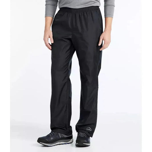 L.L.Bean Men's Trail Model Rain Pants-Men's - Clothing - Bottoms-Black-Regular-M-Appalachian Outfitters