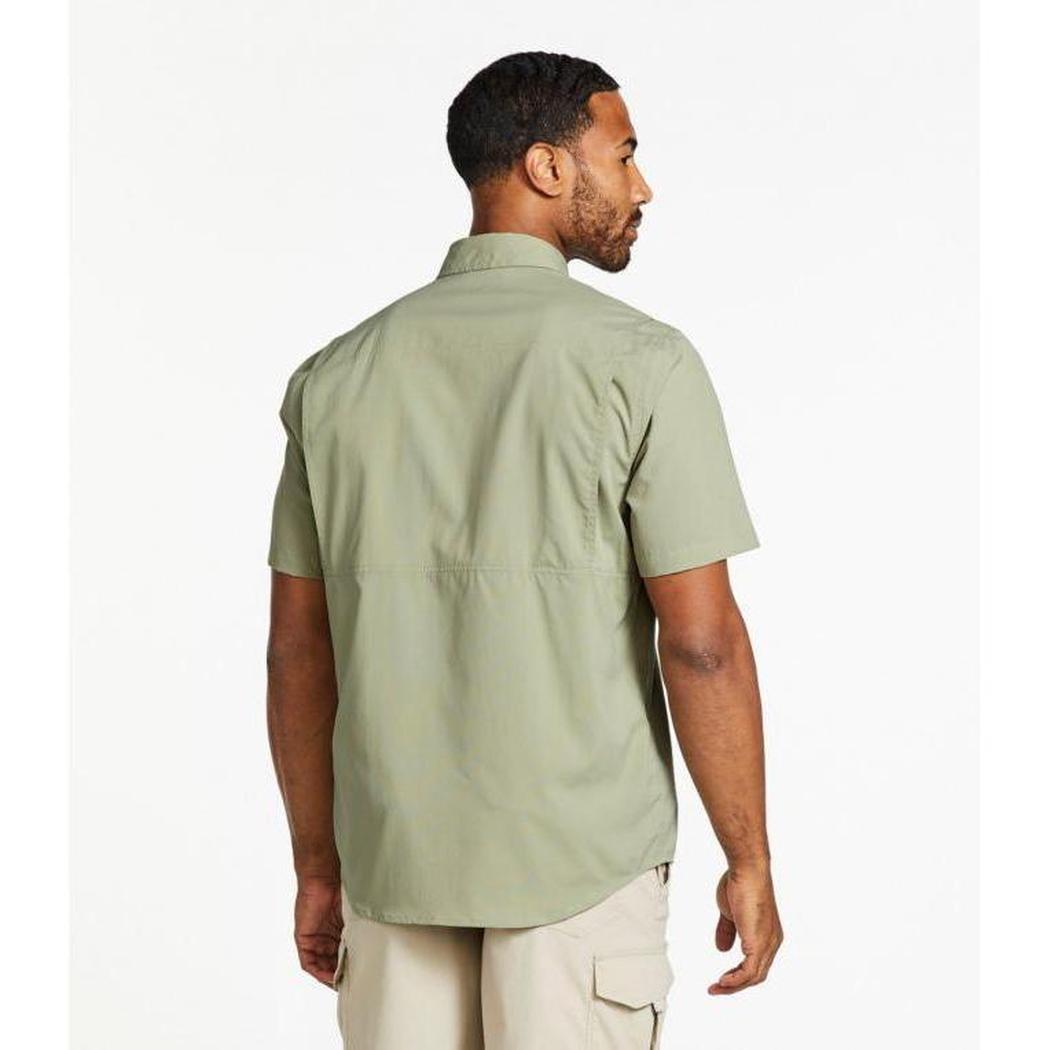 L.L.Bean Men's Tropicwear Shirt Short Sleeve-Men's - Clothing - Tops-Appalachian Outfitters