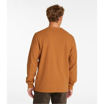L.L.Bean Men's Unshrinkable Mini-Waffle Henley-Men's - Clothing - Tops-Appalachian Outfitters