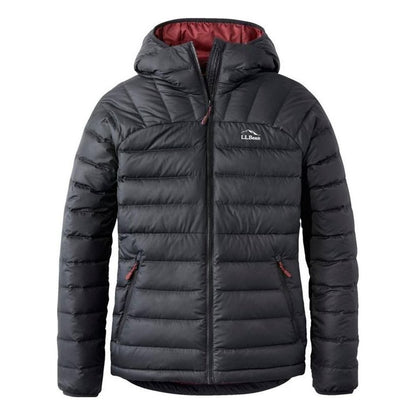 L.L.Bean Women's Bean's Down Hooded Jacket-Women's - Clothing - Jackets & Vests-Black-S-Appalachian Outfitters