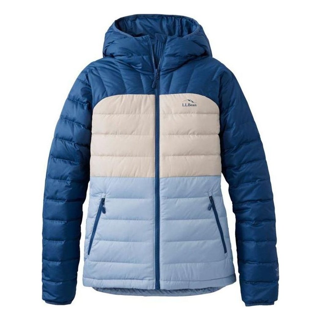 L.L.Bean Women's Bean's Down Jacket Colorblock-Women's - Clothing - Jackets & Vests-Appalachian Outfitters