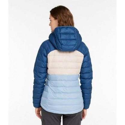 L.L.Bean Women's Bean's Down Jacket Colorblock-Women's - Clothing - Jackets & Vests-Appalachian Outfitters