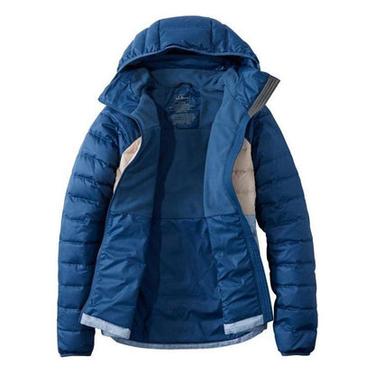 L.L.Bean Women's Bean's Down Jacket Colorblock-Women's - Clothing - Jackets & Vests-Appalachian Outfitters