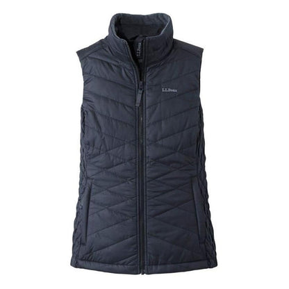 L.L.Bean Women's Fleece-Lined PrimaLoft Vest-Women's - Clothing - Jackets & Vests-Carbon Navy-S-Appalachian Outfitters