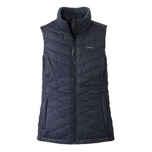 L.L.Bean Women's Fleece-Lined PrimaLoft Vest-Women's - Clothing - Jackets & Vests-Carbon Navy-S-Appalachian Outfitters