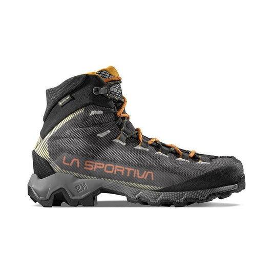 La Sportiva Aequilibrium Hike GTX-Men's - Footwear - Boots-Carbon/Papaya-41-Appalachian Outfitters