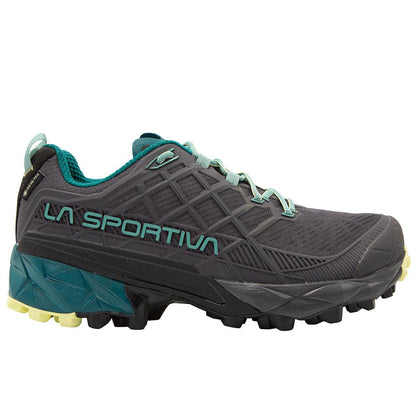 La Sportiva Akyra II GTX Women's-Women's - Footwear - Shoes-Carbon/Juniper-37-Appalachian Outfitters