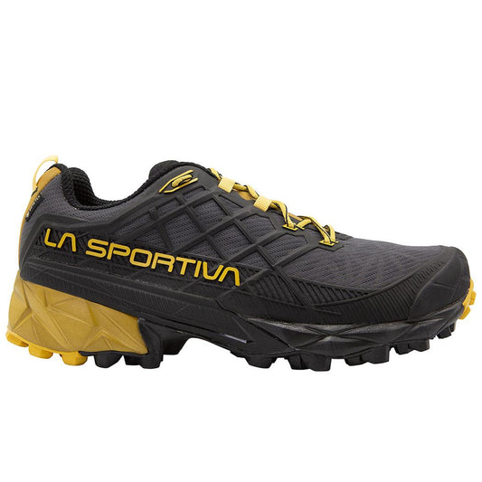 La Sportiva Akyra II GTX-Men's - Footwear - Shoes-Carbon/Bamboo-41-Appalachian Outfitters