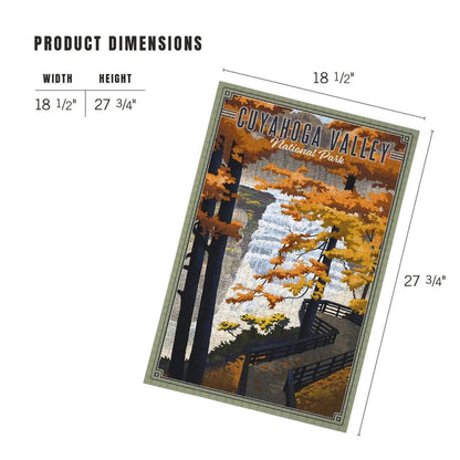 Lantern Press 1000 PIECE PUZZLE Cuyahoga Valley National Park, Ohio Litho-Accessories - Games-Appalachian Outfitters