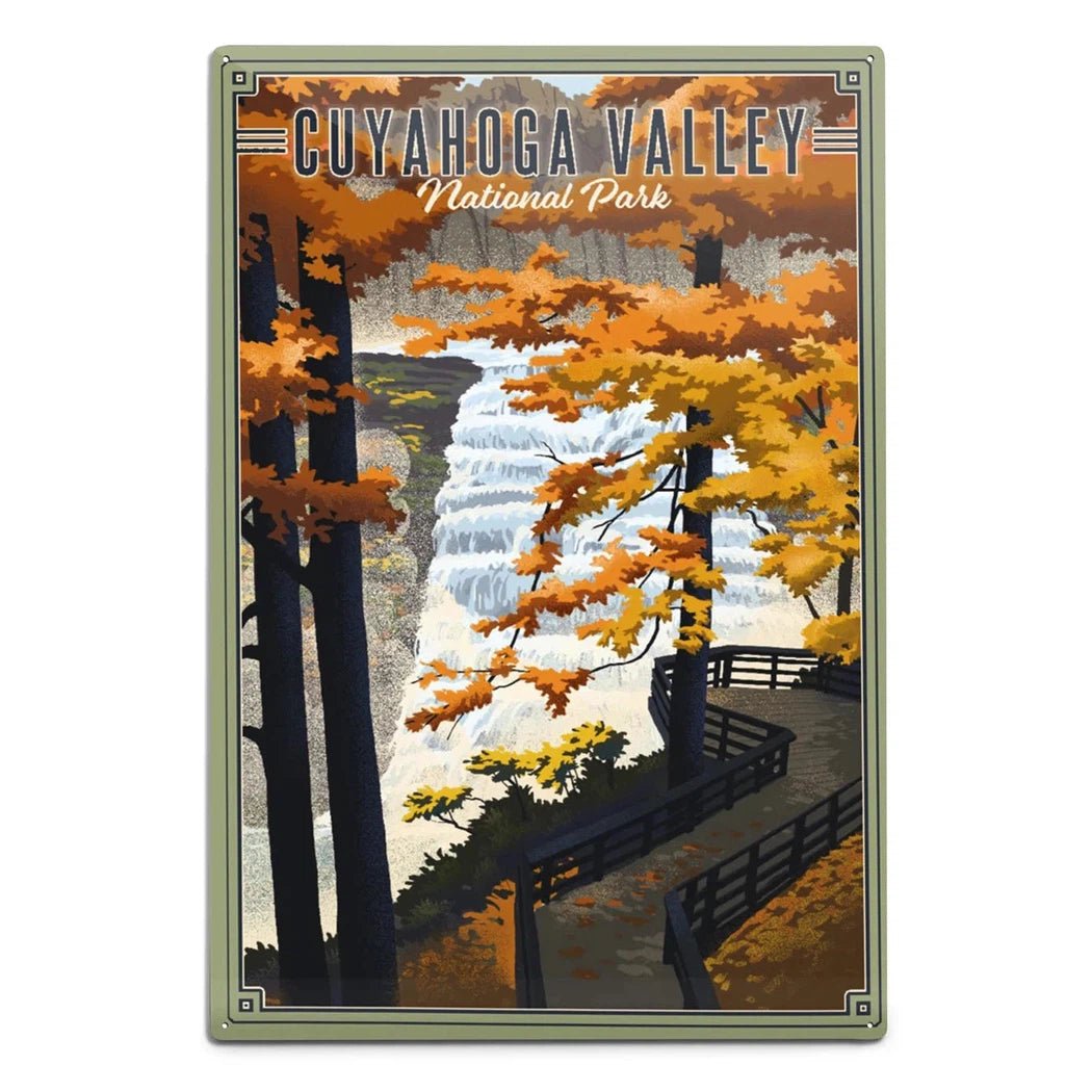 Lantern Press CVNP Metal Art Sign 6x9-Accessories - Novelty-Litho-Appalachian Outfitters