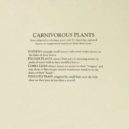 Liberty Graphics Carnivorous Plants Short Sleeve T-Unisex - Clothing - Tops-Appalachian Outfitters