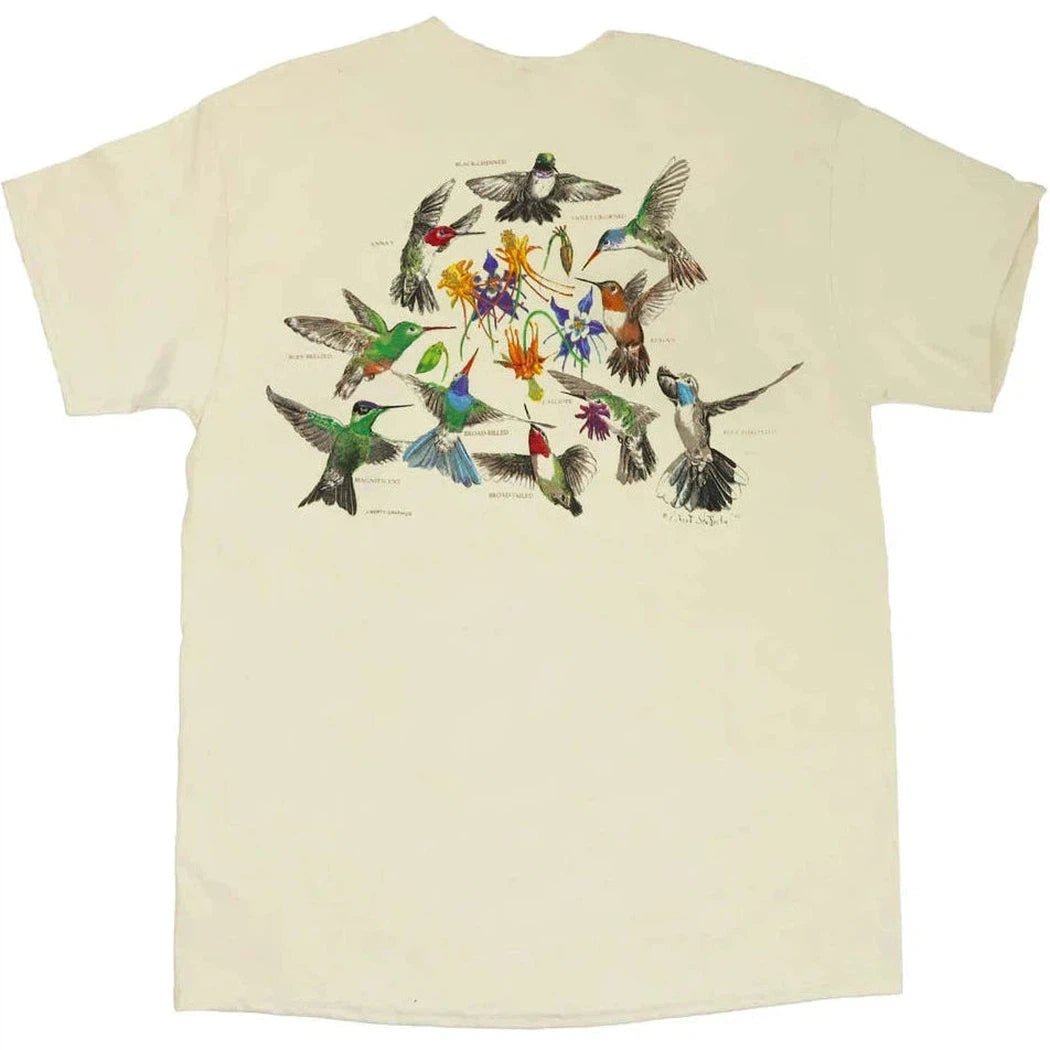 Liberty Graphics Hummingbirds Short Sleeve T-Unisex - Clothing - Tops-Appalachian Outfitters