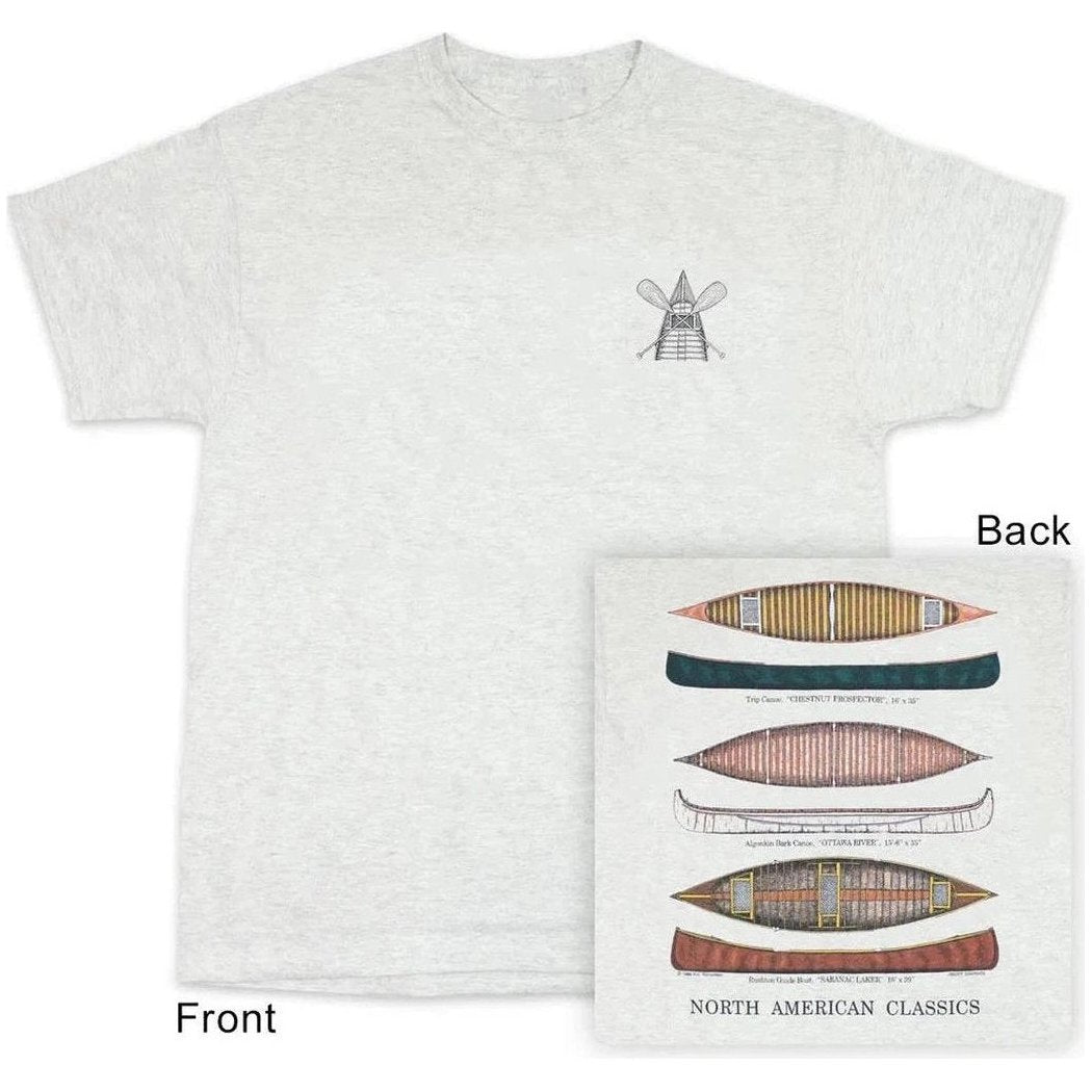 Liberty Graphics North American Classics Short Sleeve T-Unisex - Clothing - Tops-Ash-M-Appalachian Outfitters