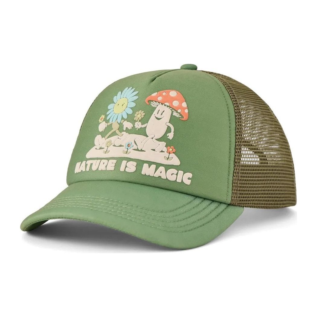 Life is Good Kids Nature is Magic Friends Kids Trucker-Accessories - Hats - Kids-Appalachian Outfitters