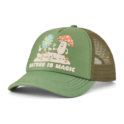 Life is Good Kids Nature is Magic Friends Kids Trucker-Accessories - Hats - Kids-Appalachian Outfitters