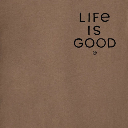 Life is Good Men's Eagle Moon Short Sleeve Crusher Tee-Men's - Clothing - Tops-Appalachian Outfitters