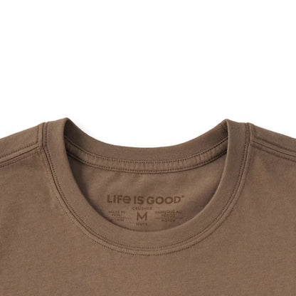 Life is Good Men's Eagle Moon Short Sleeve Crusher Tee-Men's - Clothing - Tops-Appalachian Outfitters
